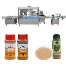 Automatic 30g 50g pepper Magnesium Chloride powder filling capping machine